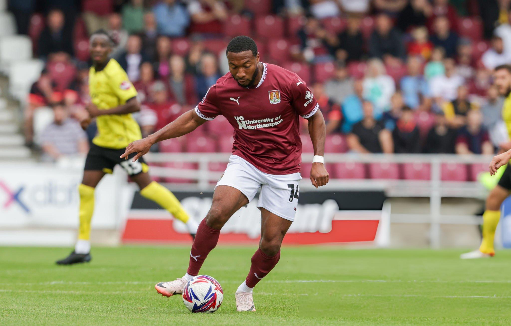 Ali Koiki in Action for Northampton Town