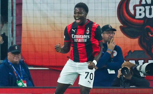 Alphadjo Cisse in Action for AC Milan