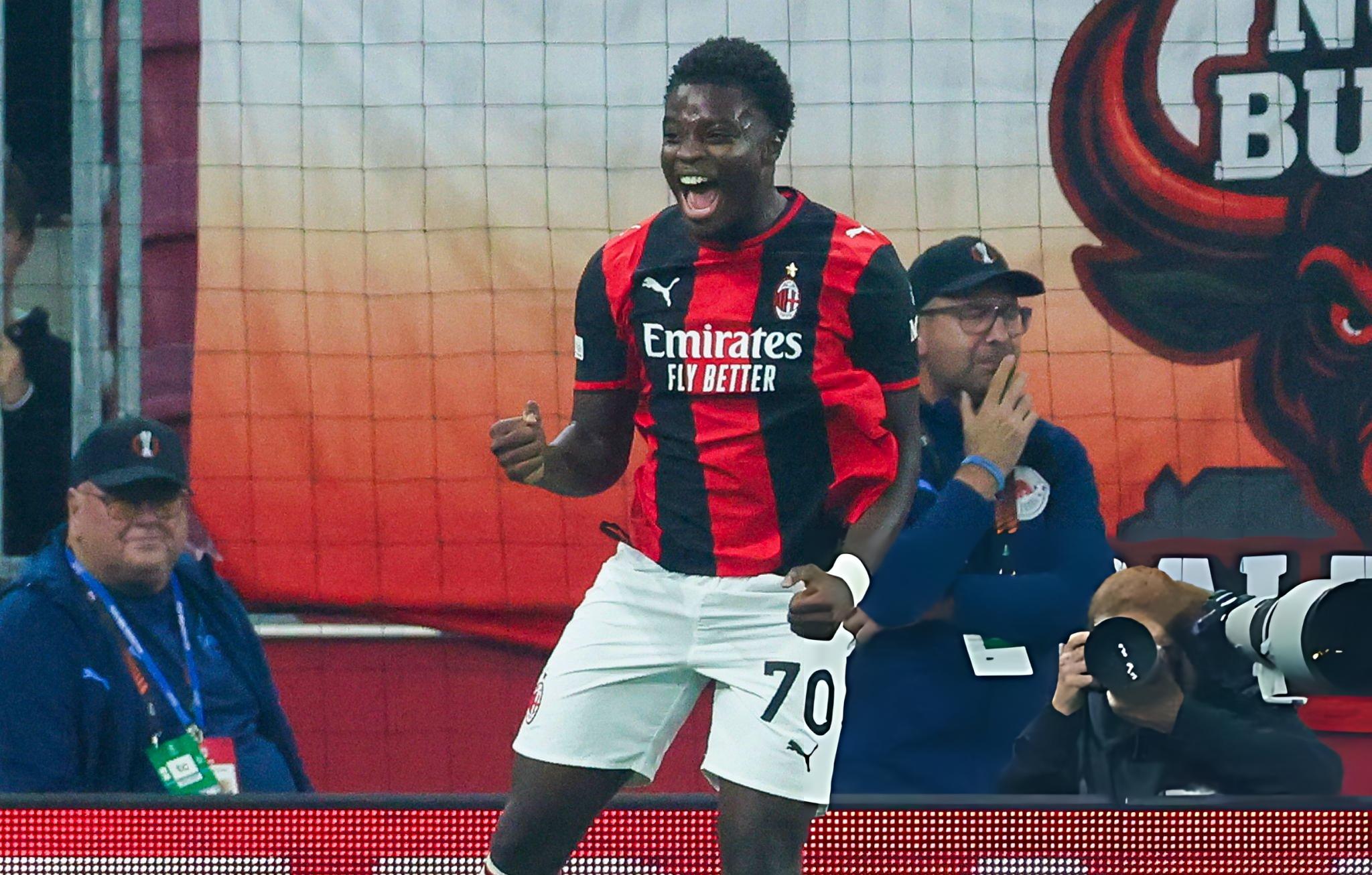 Alphadjo Cisse in Action for AC Milan