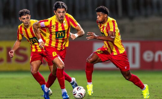 Birkirkara FC players in action