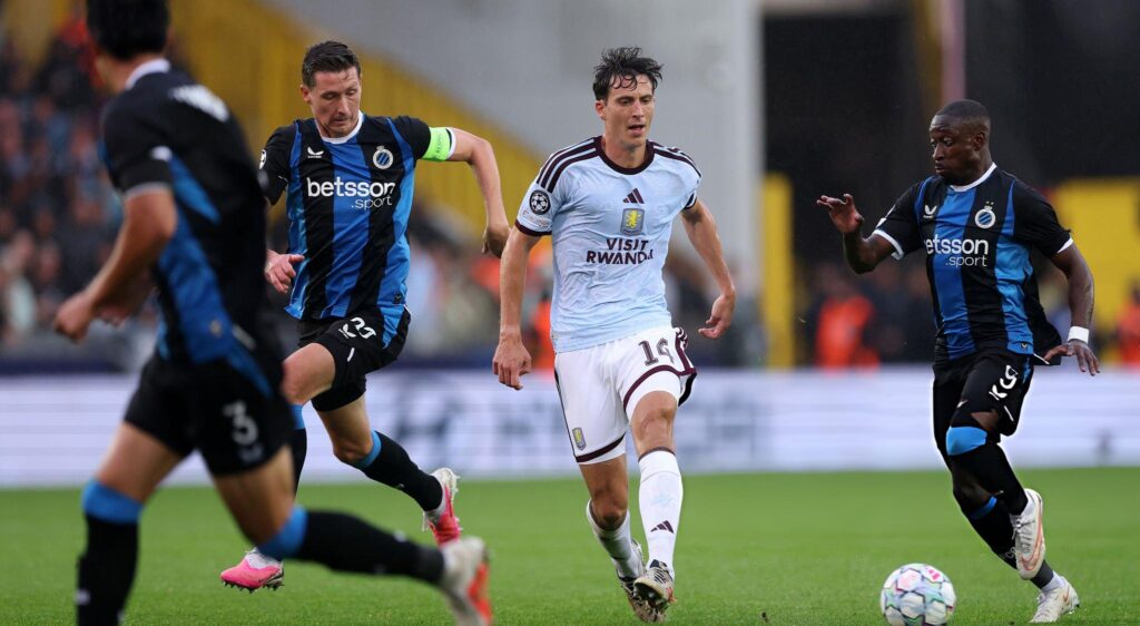 Club Brugge Face Aston Villa in Champions League Clash