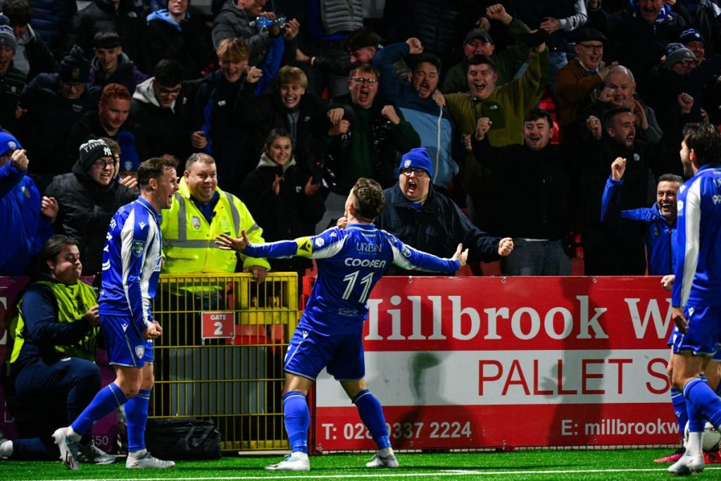 Coleraine Celebrate Dramatic Comeback at Larne