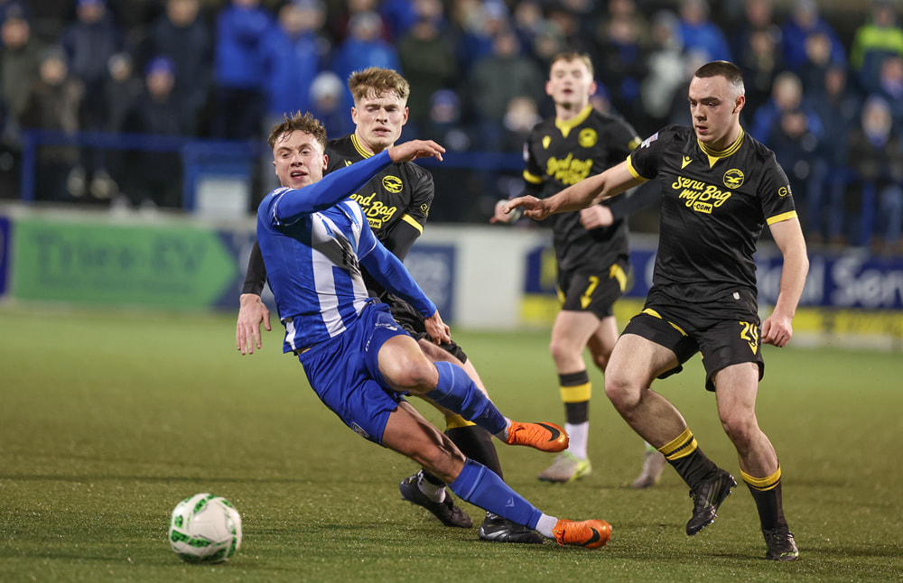 Coleraine Compete in Premiership Action
