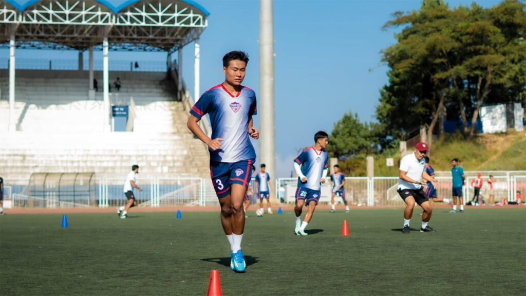 Nagaland United SC Players Train Ahead of IFL Opener
