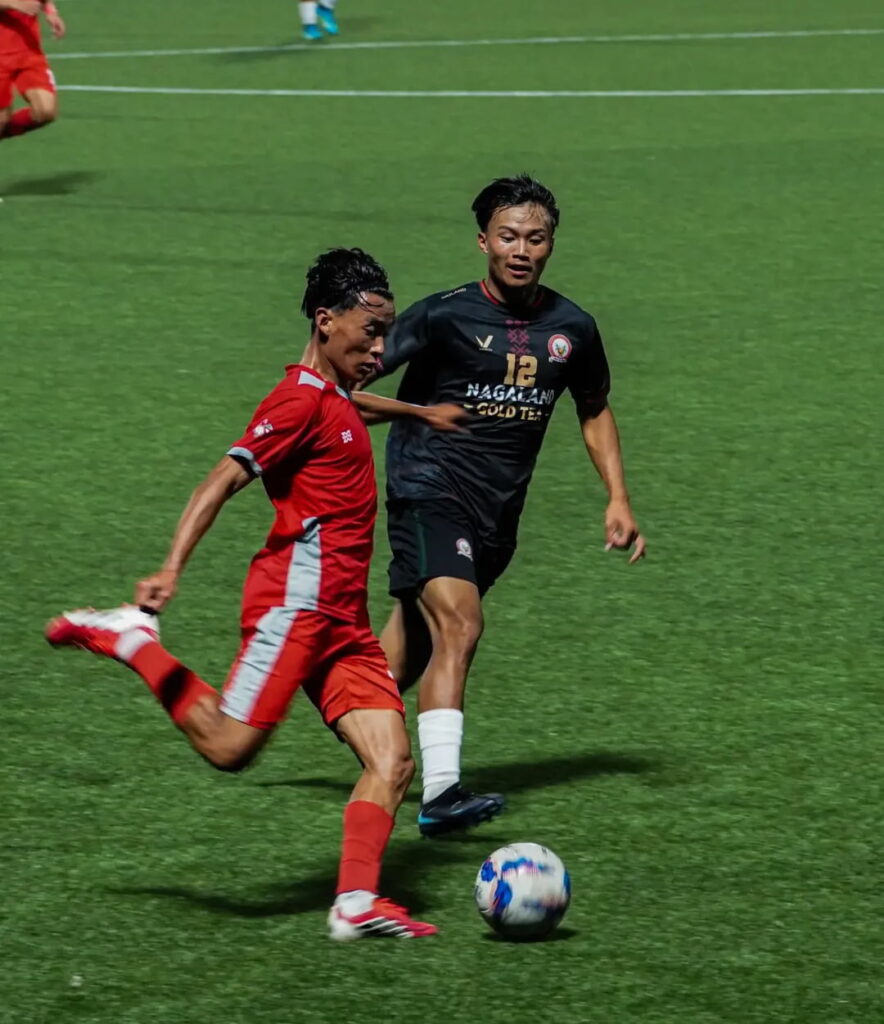 Phek and Niuland players in action