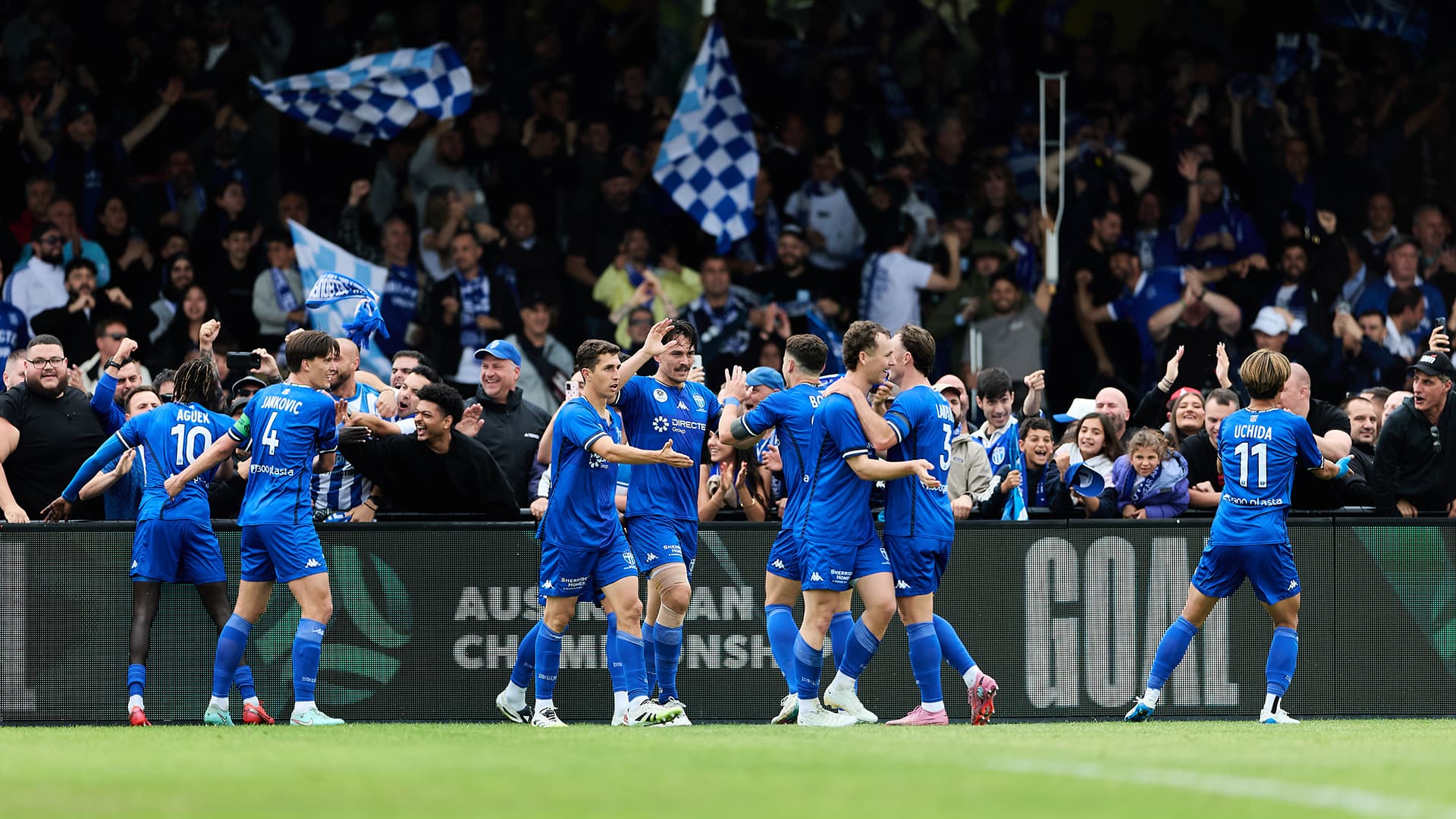 South Melbourne Celebrate Victory in the 2025 Australian Championship Final