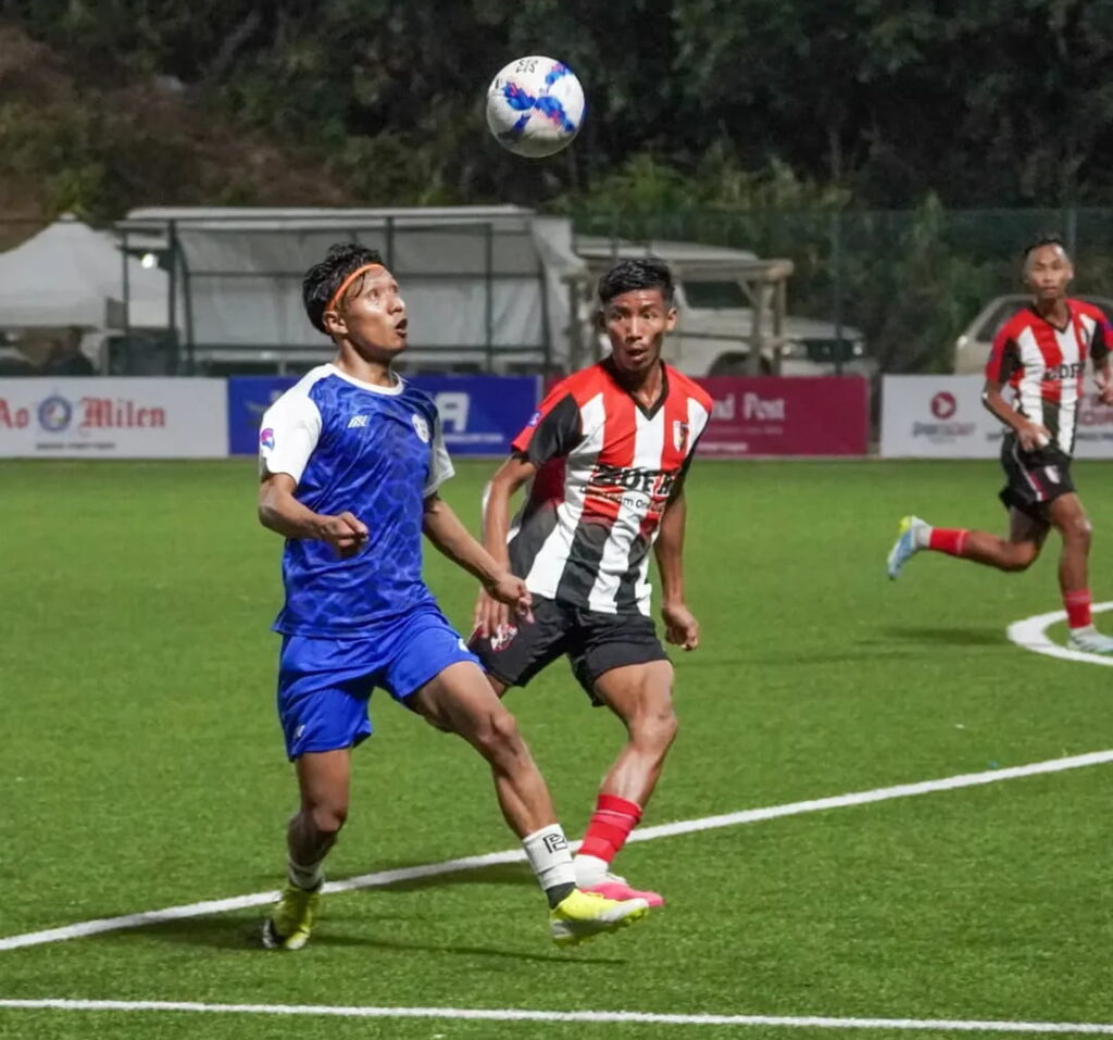 Zunheboto Battle Kohima in Dr. T. Ao Trophy Quarter Final